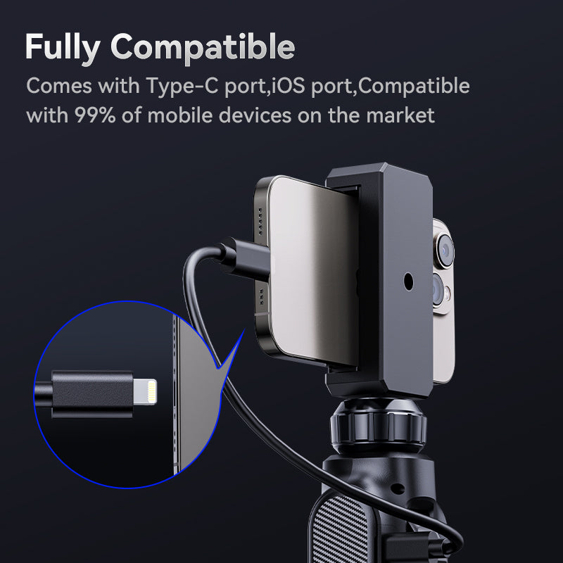 Two-Ways 360 Steering Inspection Borescope 2MP 8LED Lights Waterproof Articulating Semirigid Full HD Portable Endoscope Camera